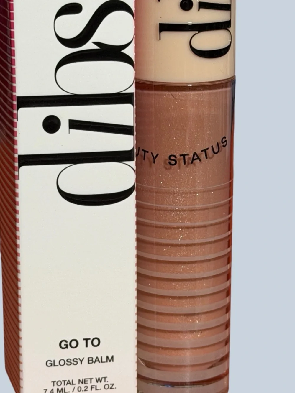 DIBS Go To Glossy Balm Lip Gloss - KISS ME QUICK- NIB